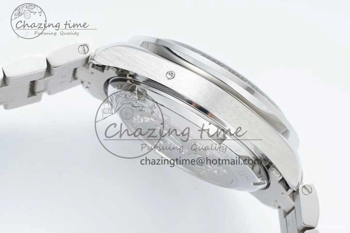 0720 Cozy Speedmaster Racing Master SS HKF Best Edition Black White Dial on SS Bracelet A 7807